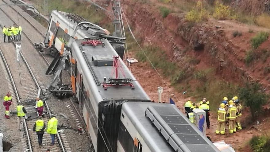 Accident ferroviari de Vacarisses, el 20 de novembre passat