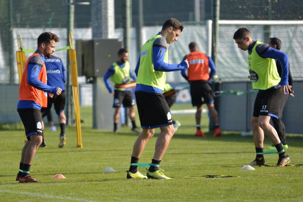 El Dépor prepara el duelo de Liga ante Las Palmas