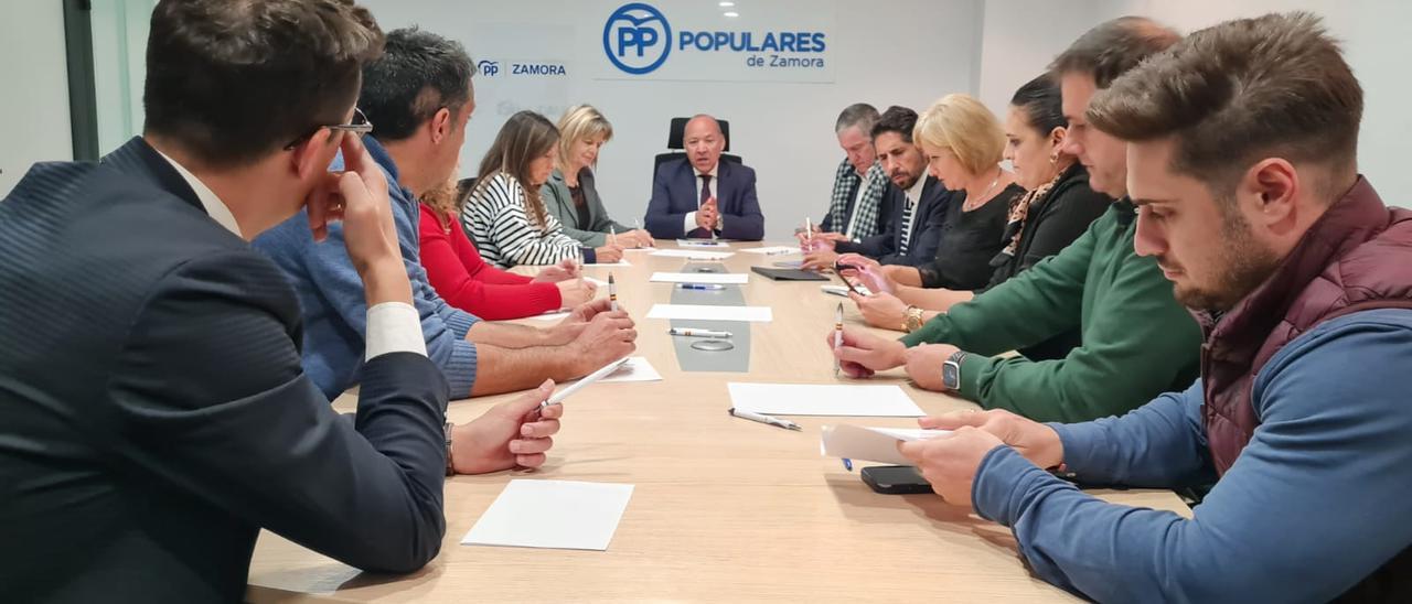 Comité de Dirección del Partido Popular de Zamora celebrado este martes.