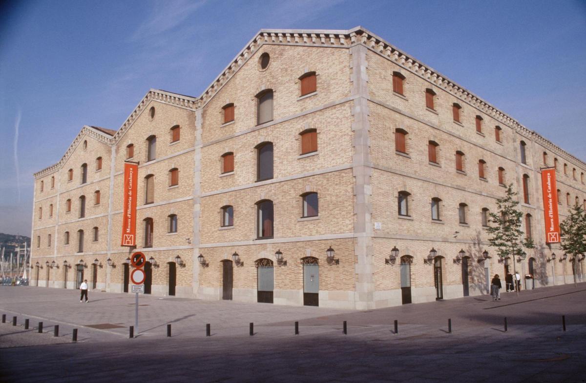 El Palau de Mar de Barcelona, la sede del MHC.