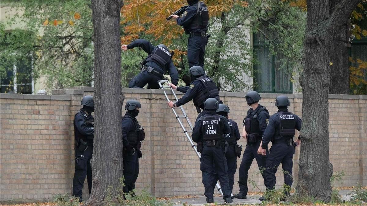 Tiroteo en una sinagoga en Alemania