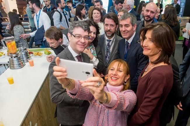 Inauguración Pabellón de Canarias ITB 2017.Berlín, 8 de marzo de 2017