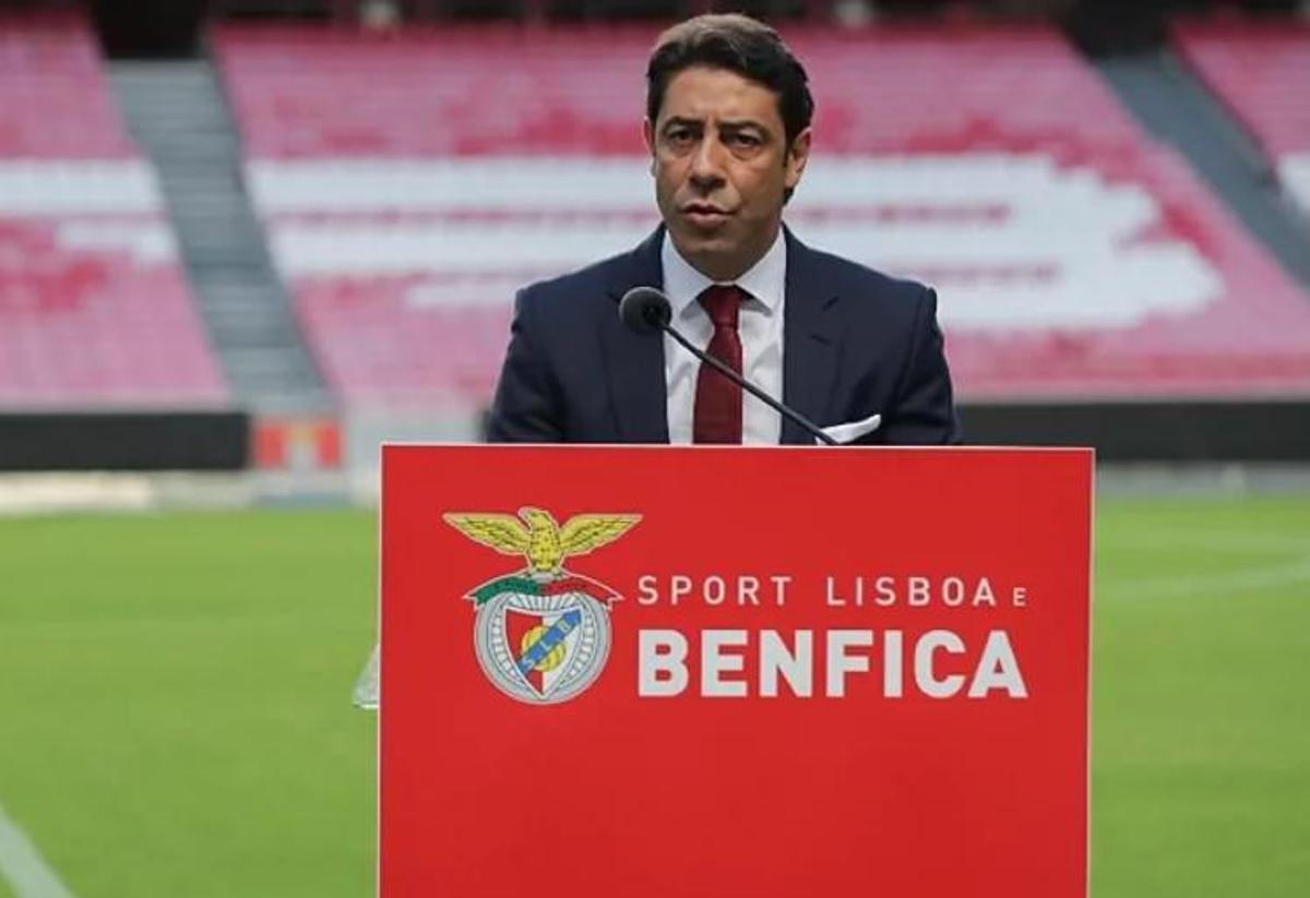 Rui Costa, presidente del Benfica. 