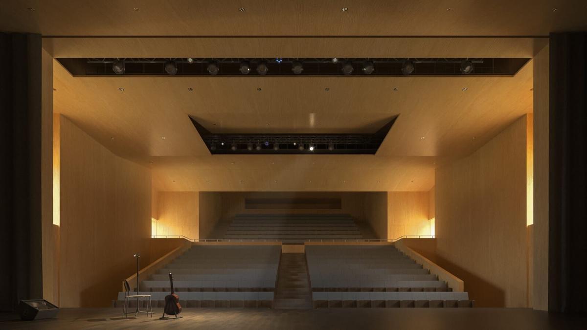 La recreación del auditorio de La Pobla de Farnals.