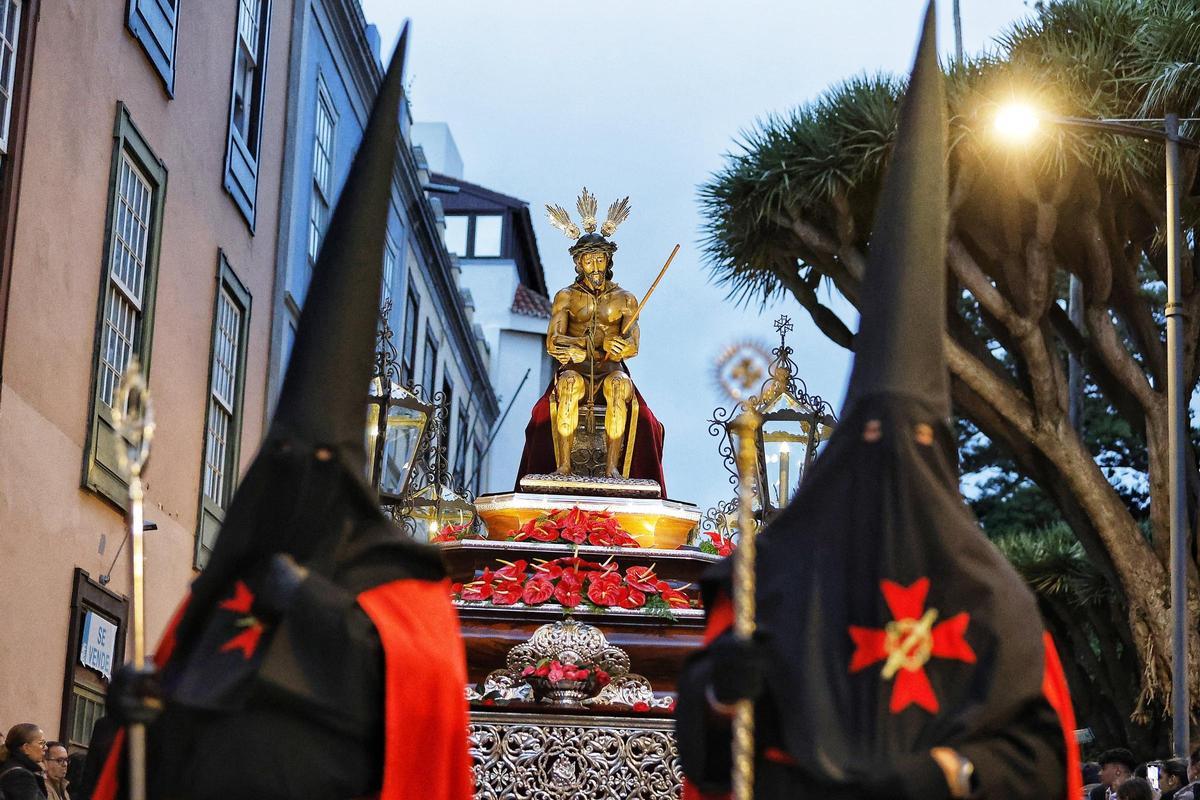 Procesión del Miércoles Santo en La Laguna en la edición anterior
