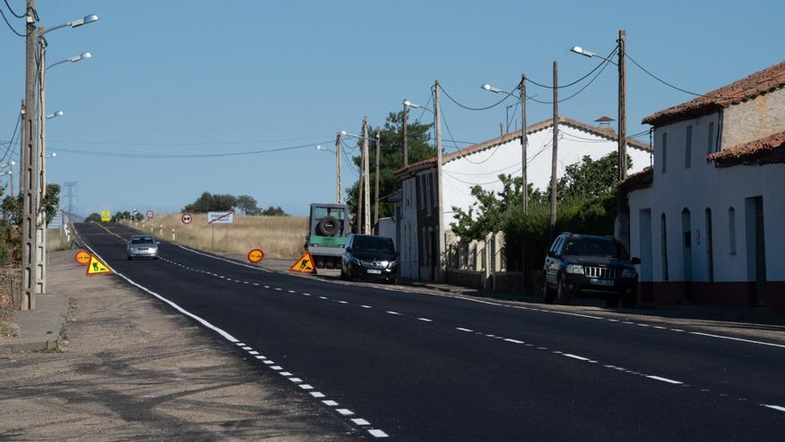 Las obras de la carretera N-631, de Zamora a Sanabria, no han acabado