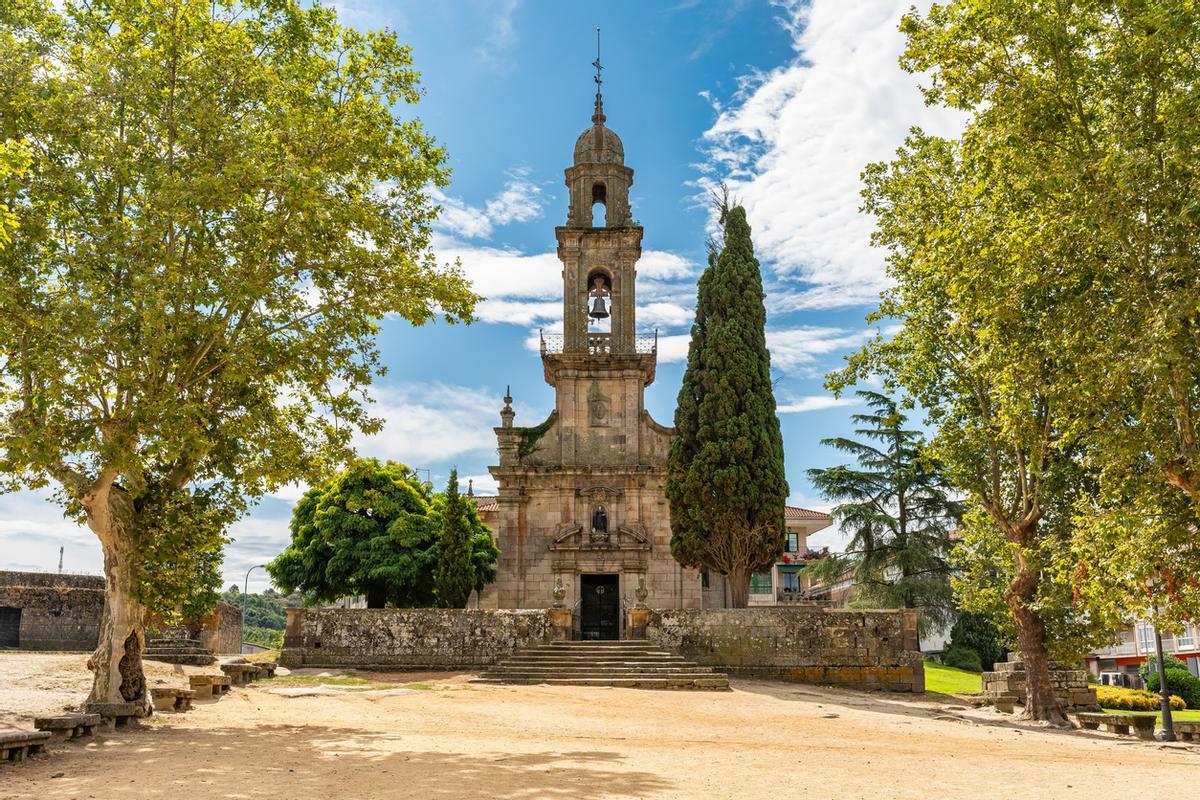 Iglesia en Allariz, Orense.