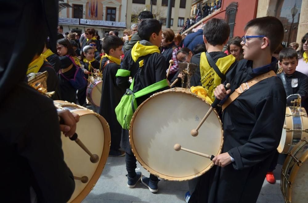 Tamborada infantil 2018 en Mula