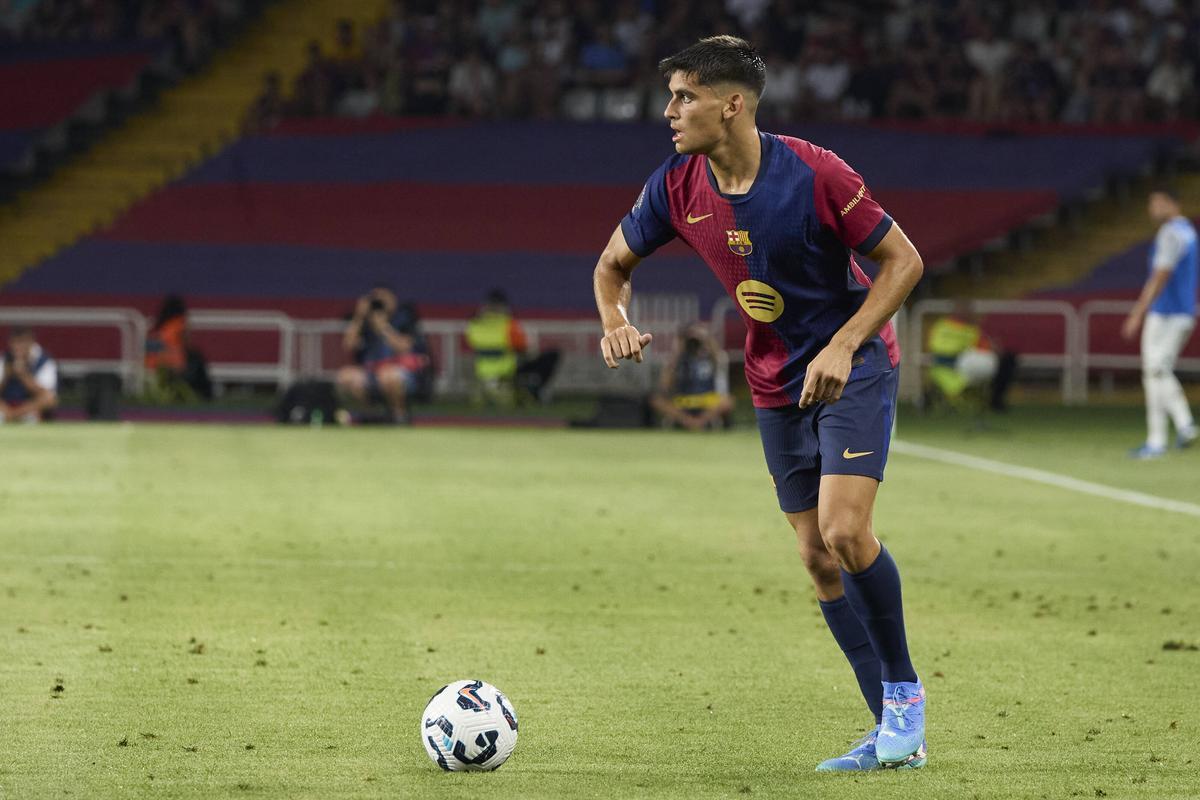 Gerard Martín en el Trofeo 
Joan Gamper.