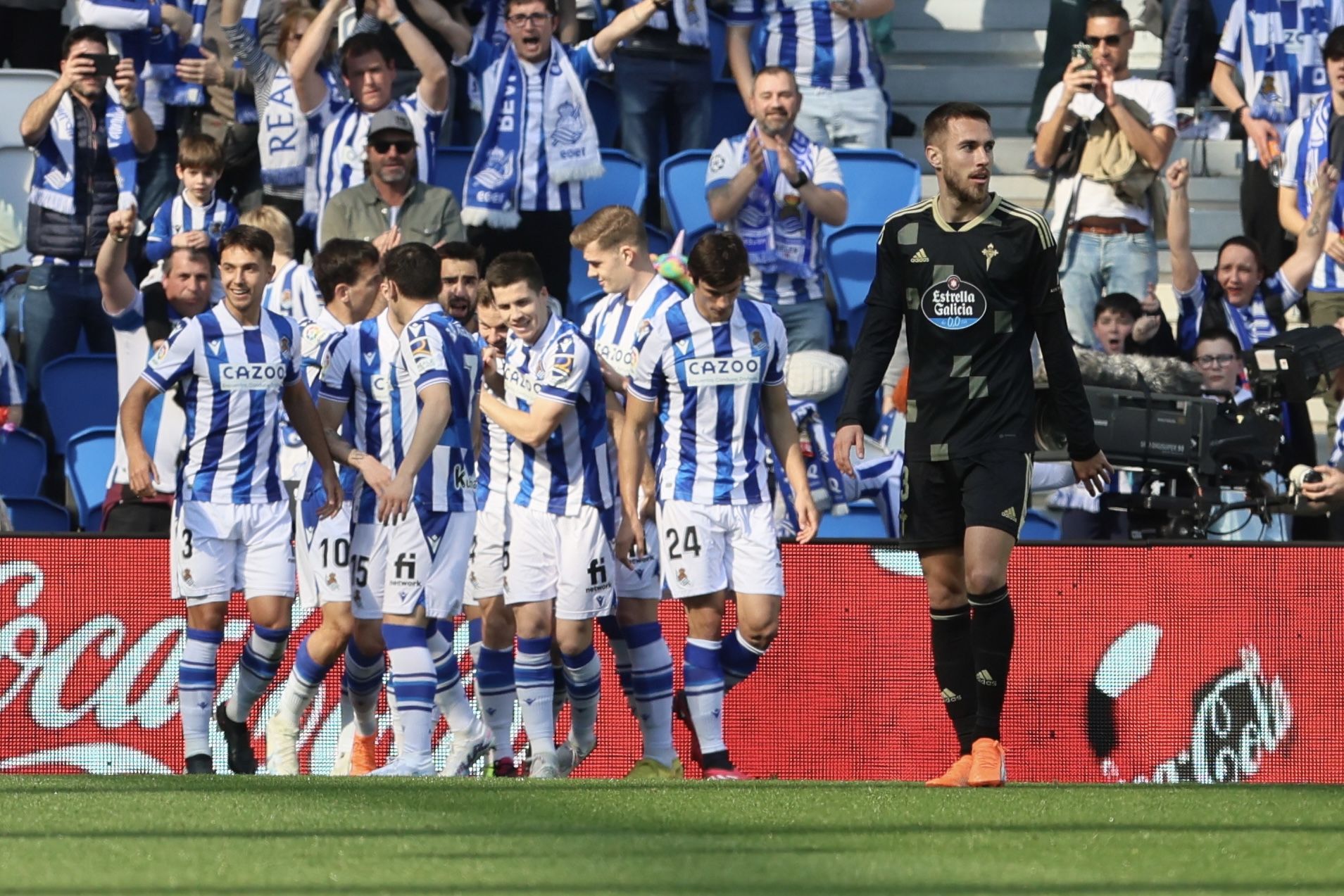 Todas las imágenes del partido entre la Real Sociedad y el Celta