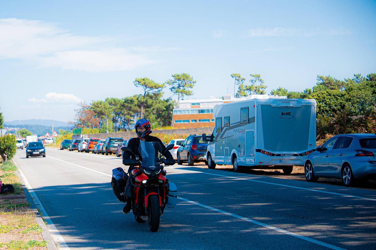 Las motos crecen a un ritmo muy desigual en la comarca.
