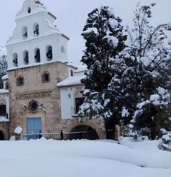 Nieve en Requena y Utiel