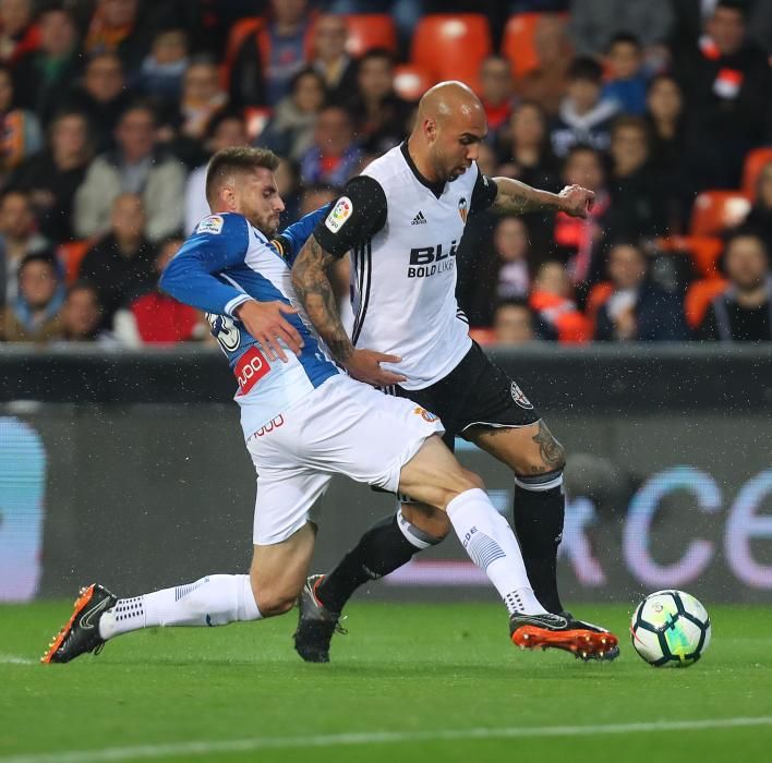 Valencia - Espanyol, en imágenes