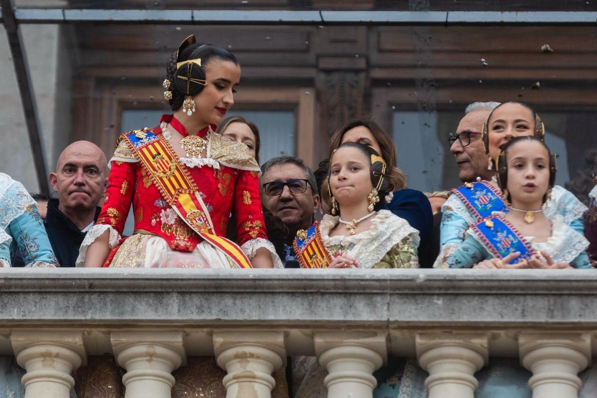 Mascletà del 3 de marzo a cargo de la pirotecnia Alto Palancia