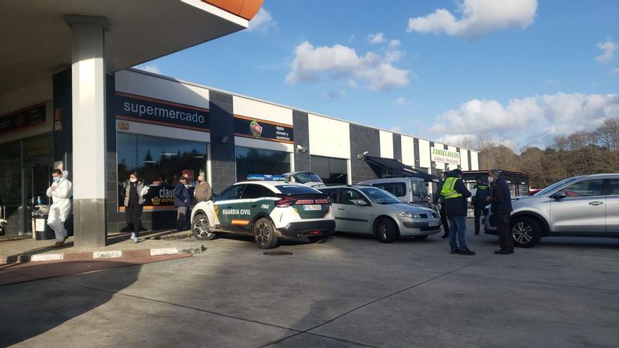 Un detenido tras un tiroteo en una gasolinera de Ourense