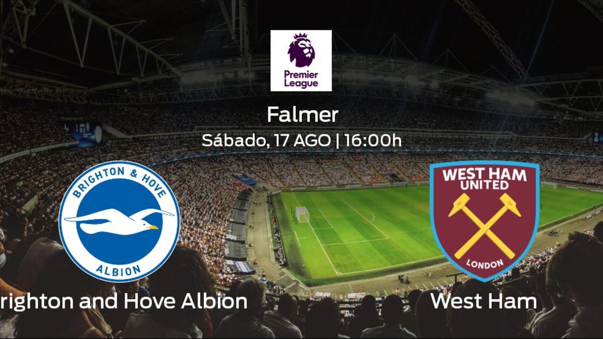 Previa del encuentro: el Brighton and Hove Albion recibe en su feudo al West Ham