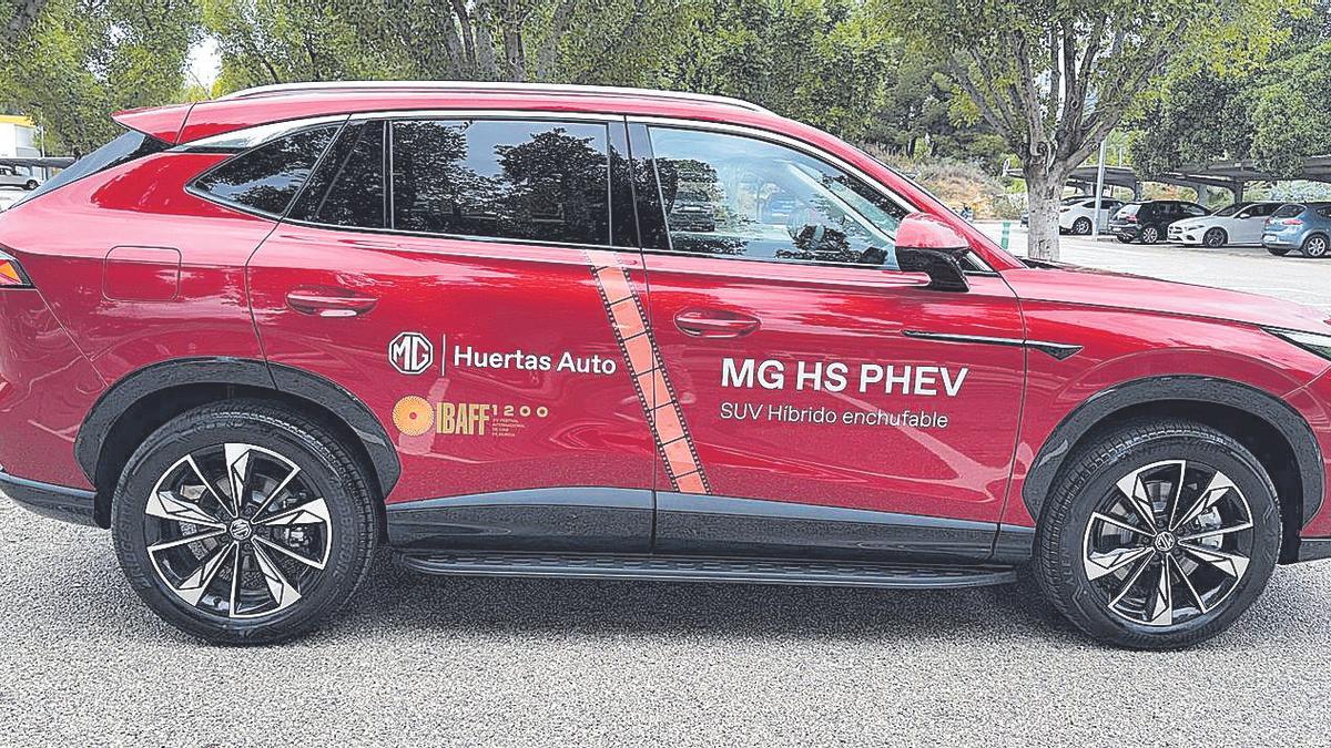 El modelo MG HS PHEV, un SUV híbrido enchufable.