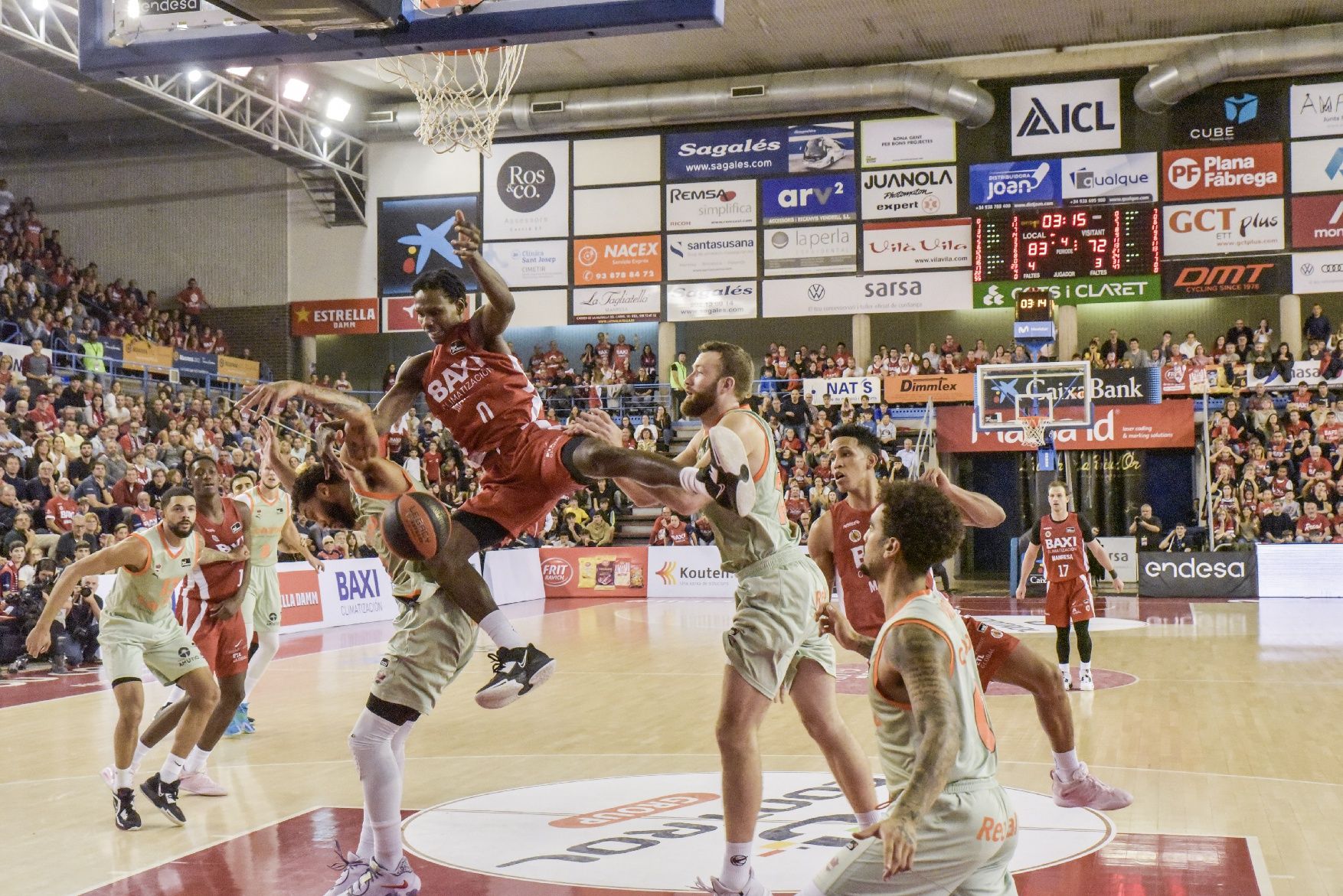 Les imatges de la victòria del Baxi contra el Baskonia