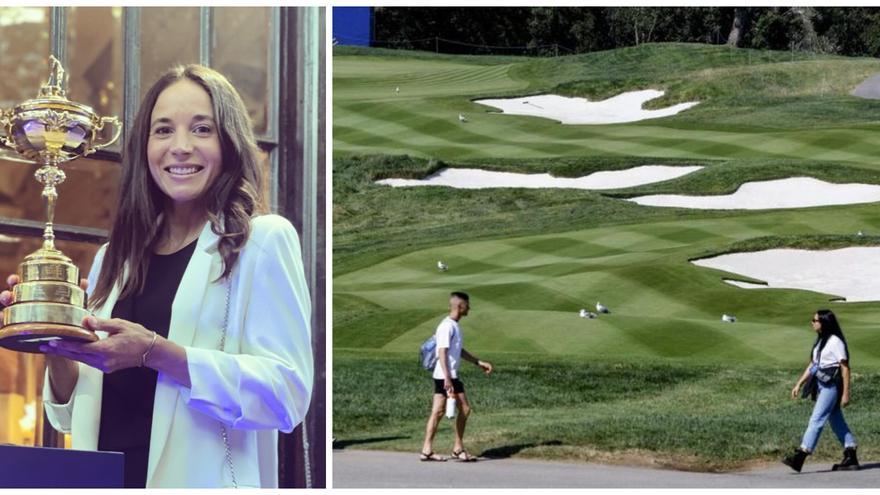 La Ryder Cup de golf, en manos de la zamorana Lara Arias