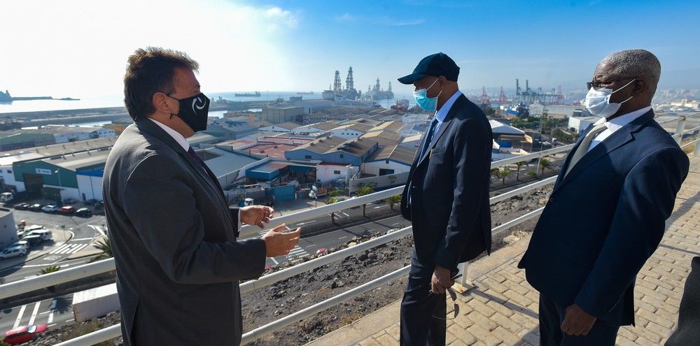 Una delegación del Puerto de Nuadibú visita el Puerto de Las Palmas