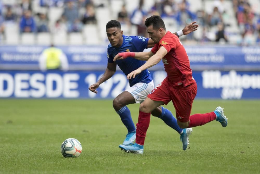 El partido del Oviedo ante el Numancia, en imágenes.