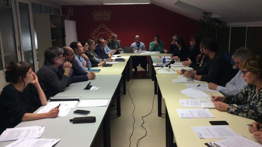 Imatge del ple del Consell Comarcal del Berguedà d&#039;aquest dimecres