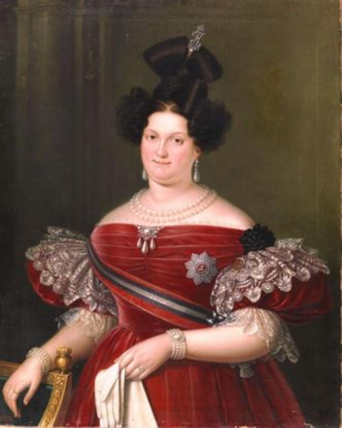 ‘María Cristina de Borbón’.