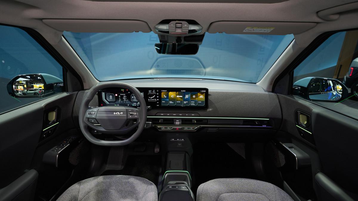 Interior del Kia EV2