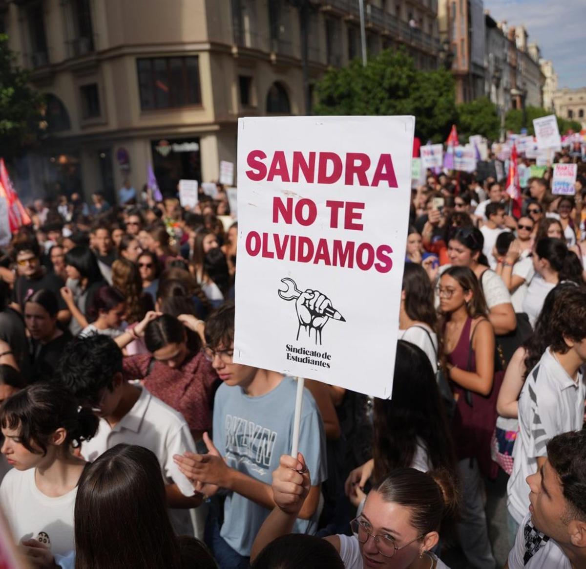 Sandra Peña se suicidó tras el acoso que sufría en su colegio. | MARÍA JOSÉ LÓPEZ / EUROPA PRESS