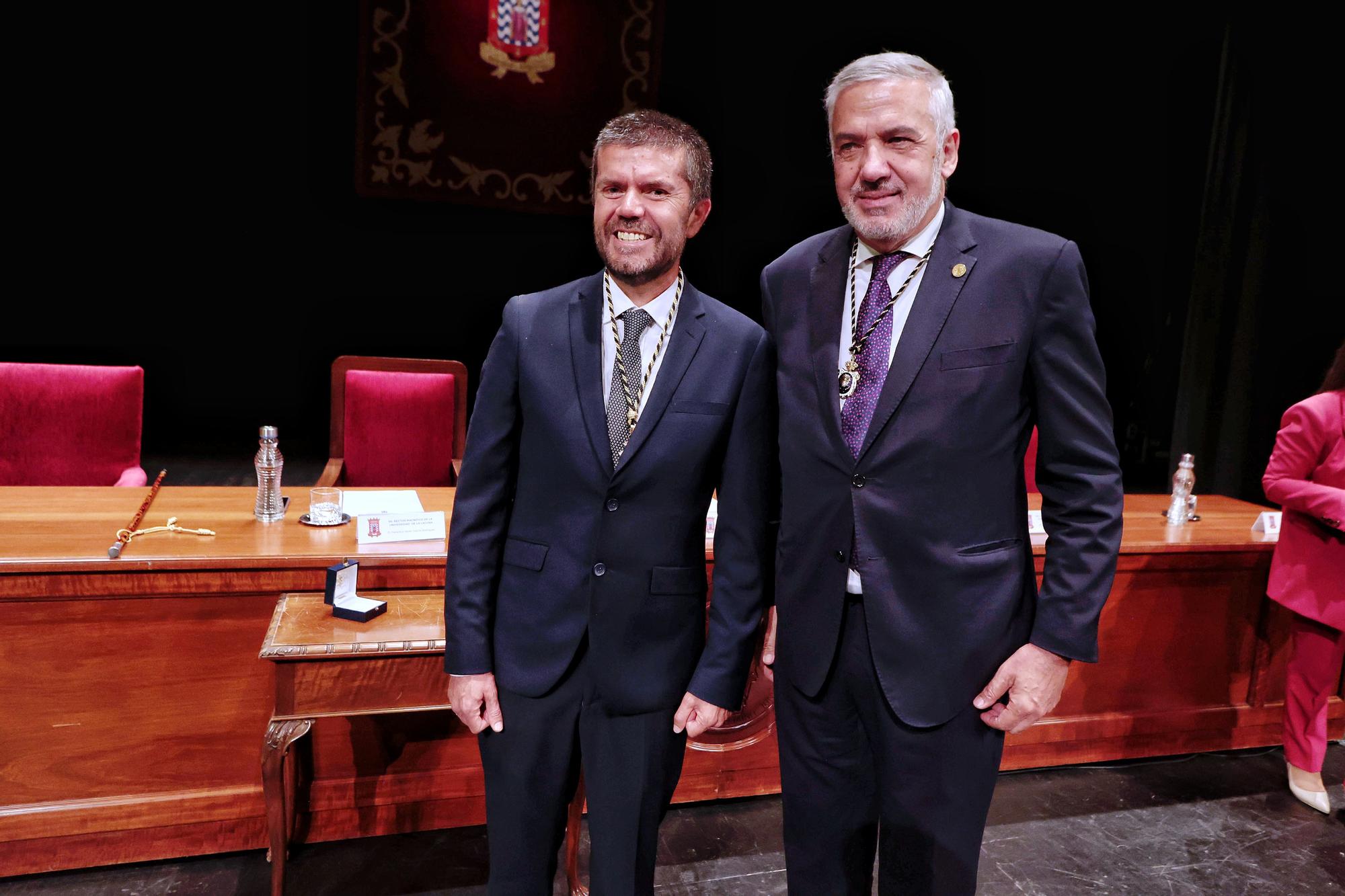 Toma de posesión del nuevo rector de la ULL