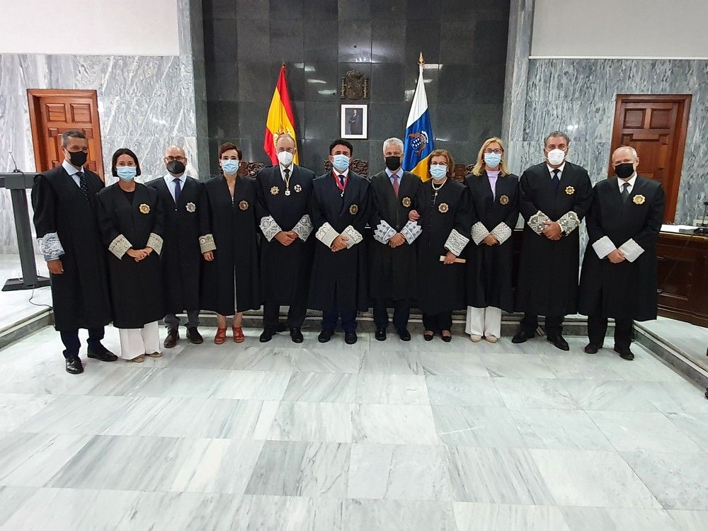 Apertura del año judicial en la capital grancanaria