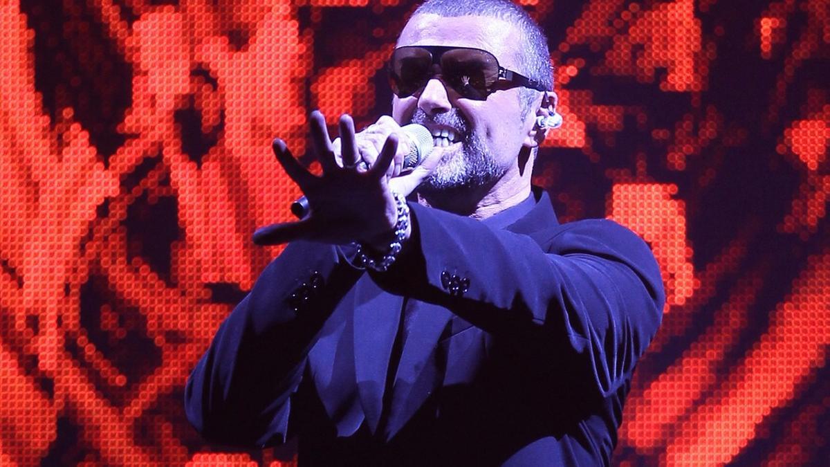 George Michael, durante un concierto de su gira 'Symphonica', en Niza en 2011.