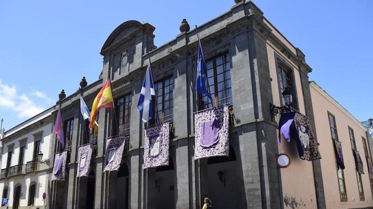 Fachada del Ayuntamiento de San Cristóbal de La Laguna