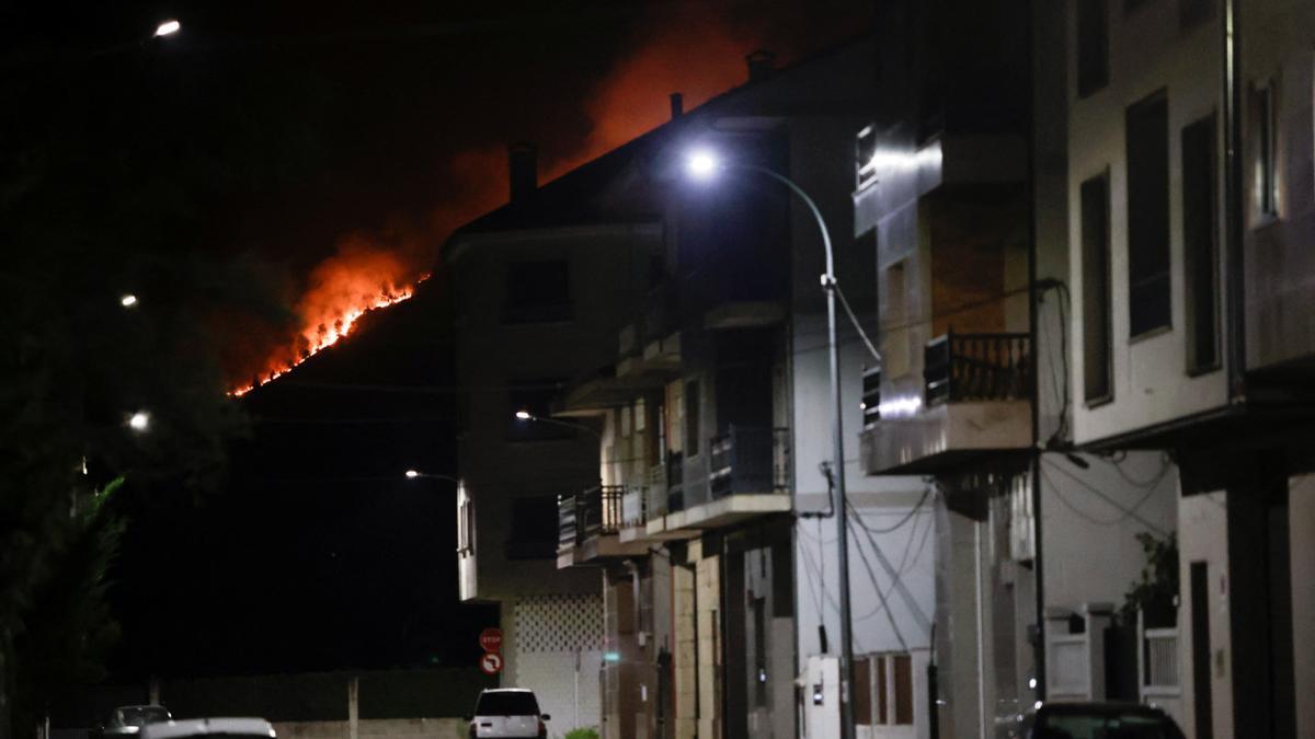 Incendio en Verín