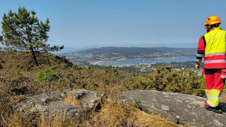 Rescatan en Serra da Madalena a un ciclista que se perdió entre la maleza y acabó extenuado
