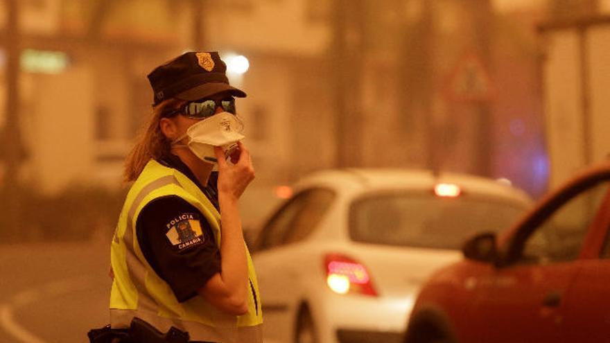 La alerta por vientos baja a prealerta en Canarias