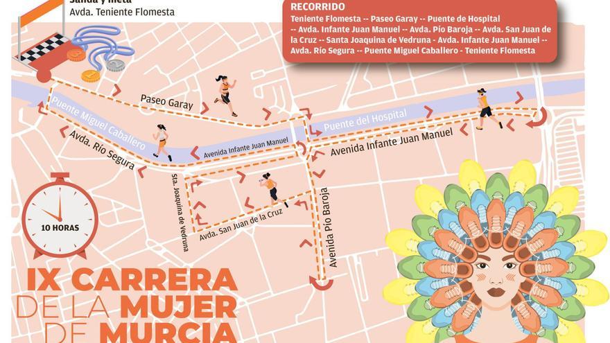 La Carrera de la Mujer saldrá desde Teniente Flomesta y recorrerá el Infante.