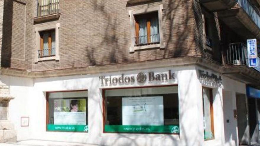 Zaragoza cuenta con una oficina bancaria de Triodos Bank en Paseo Pamplona. | TRIODOS BANK