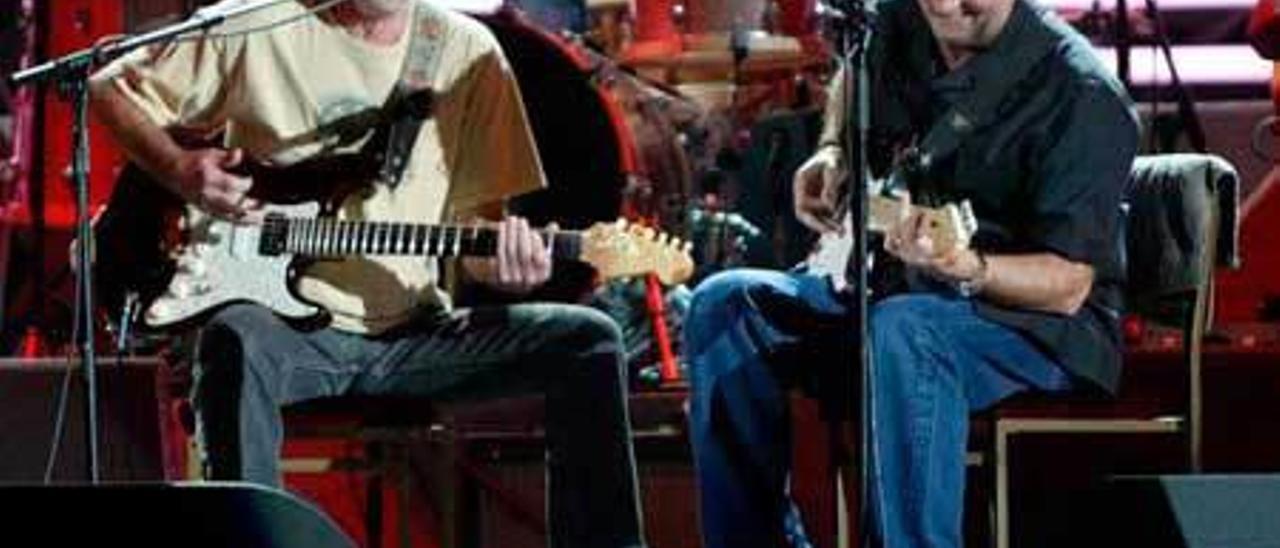 JJ Cale y Eric Clapton.