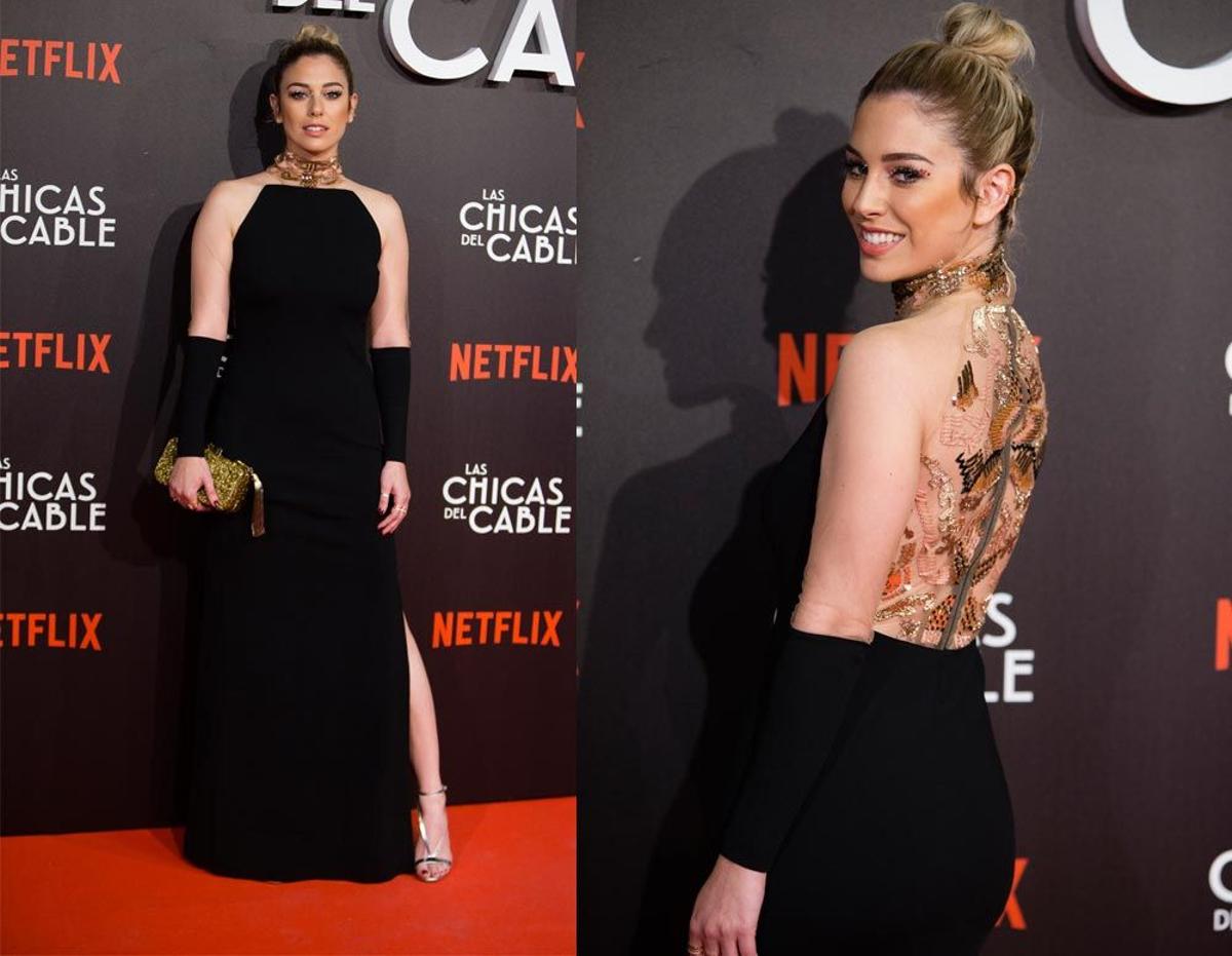 El vestido que eligió Blanca Suárez para el estreno de 'Las chicas del Cable'