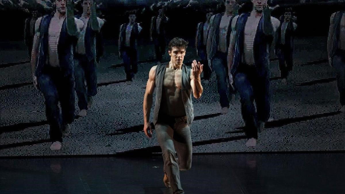 Roberto Bolle, en el espectáculo de danza que ofreció en el festival de Peralada.