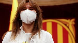 Laura Borrás, presidenta del Parlament de Catalunya