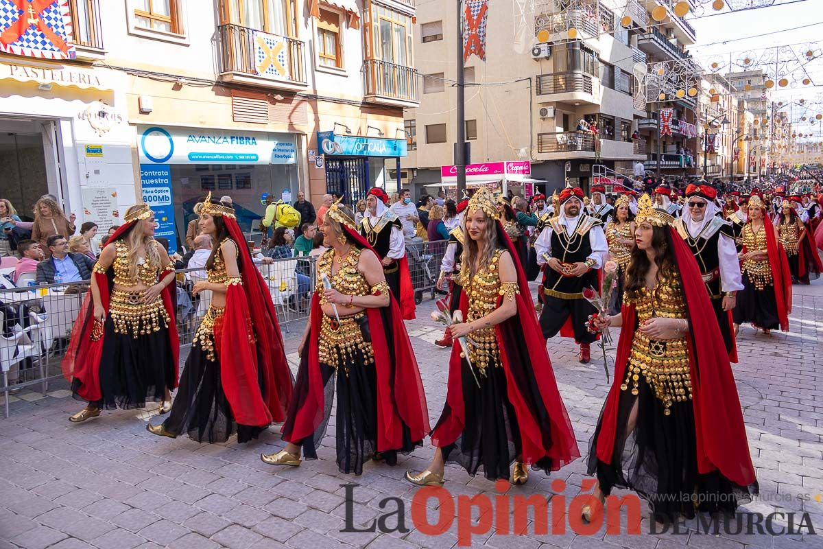 Procesión de subida a la Basílica en las Fiestas de Caravaca (Bando Moro)