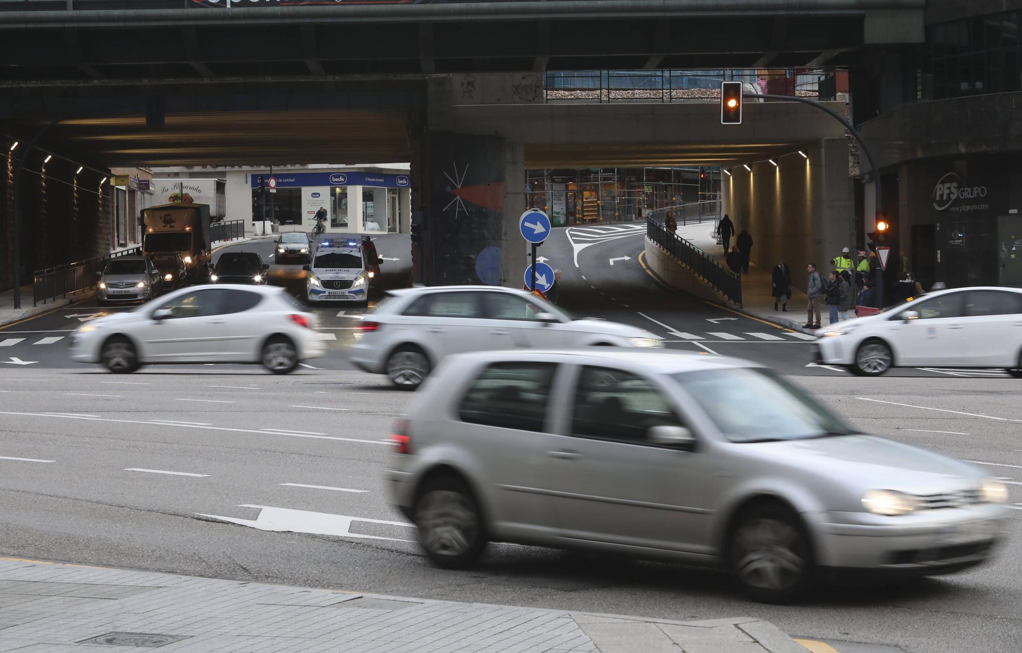 Los vecinos de Ciudad Naranco dan el "más que sobresaliente" al túnel de Nicolás Soria