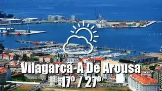 El tiempo en VilagarcÃ­a de Arousa: previsión meteorológica para hoy, lunes 10 de agosto
