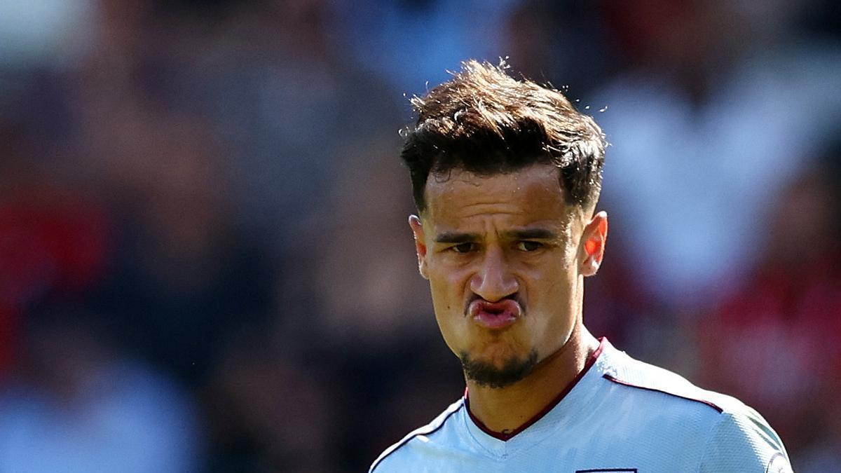 Philippe Coutinho, cada vez más cuestionado en el Aston Villa - Superdeporte