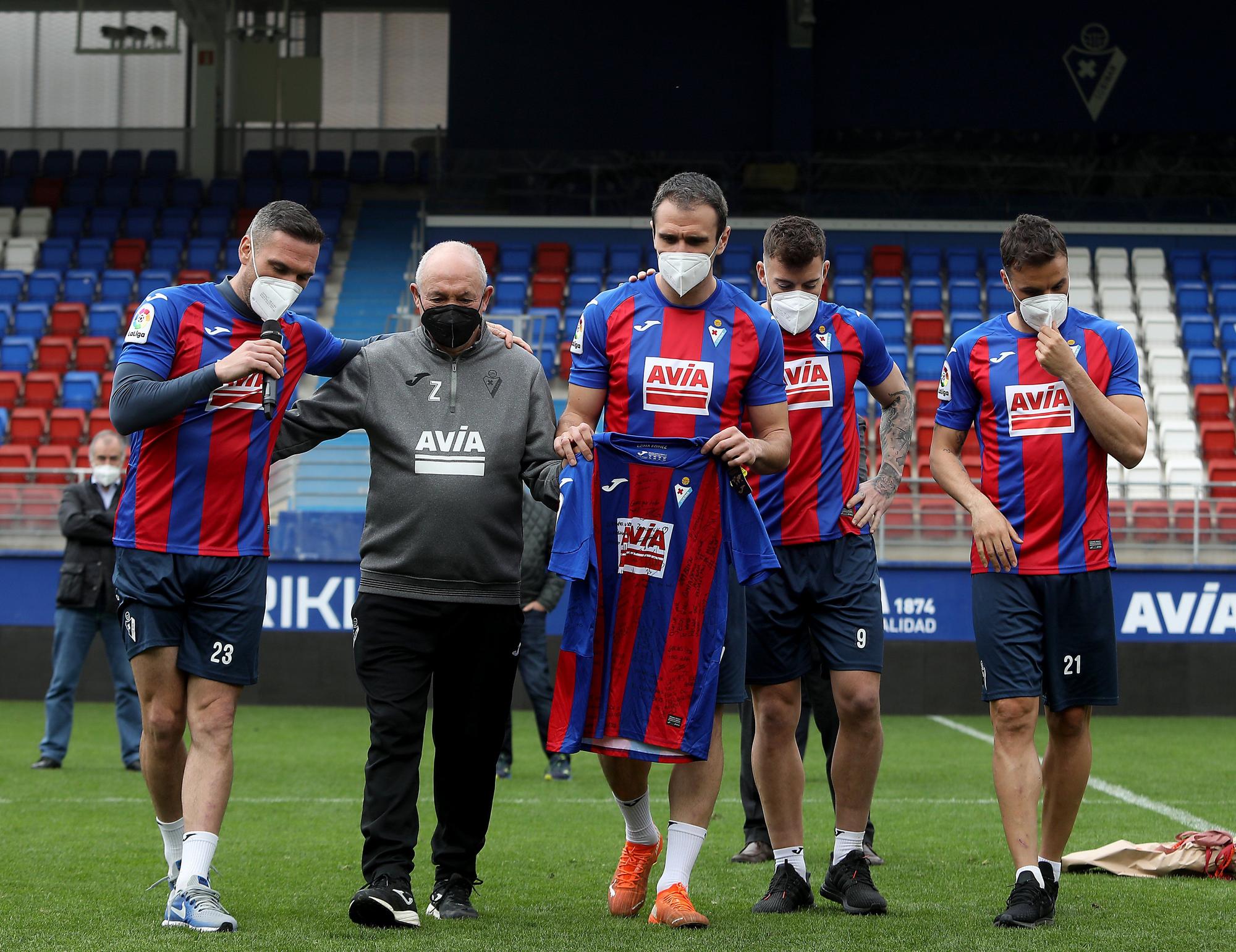 Las fotos de Zapico con el Eibar