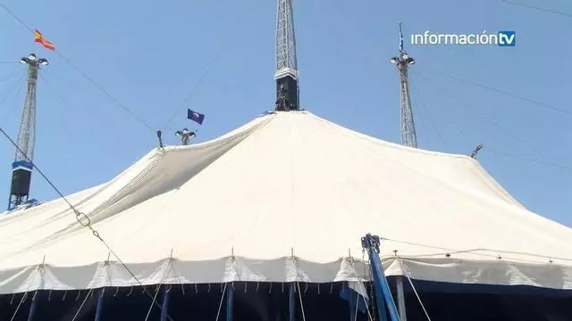 El Cirque du Soleil levanta su Gran Carpa en la Playa de San Juan: Alicante se prepara para 'KURIOS'