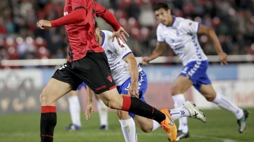 Xisco Jiménez, en un partido con el Mallorca hace dos temporadas.