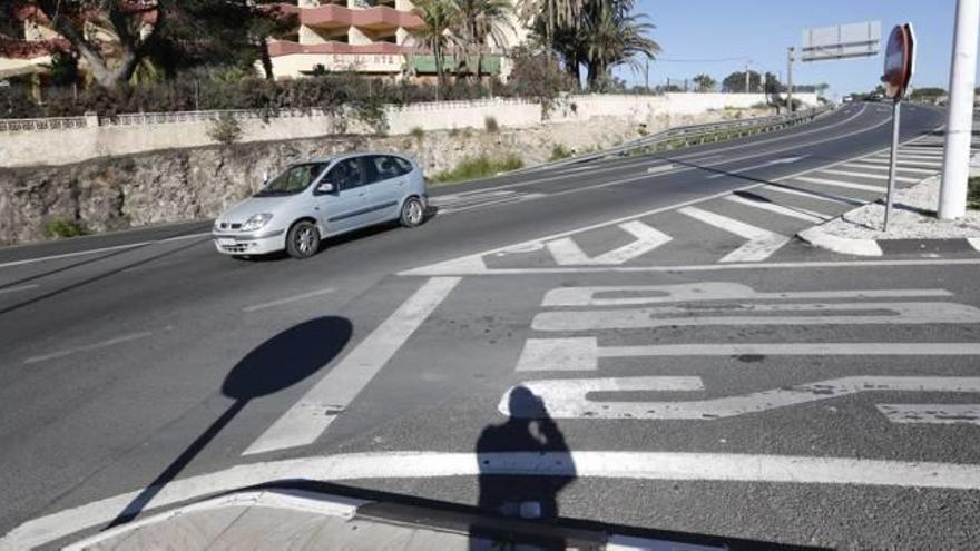 El principal punto negro de Santa Pola es el kilómetro 88 de la N-332, donde falleció atropellado un patinador hace unas semanas.